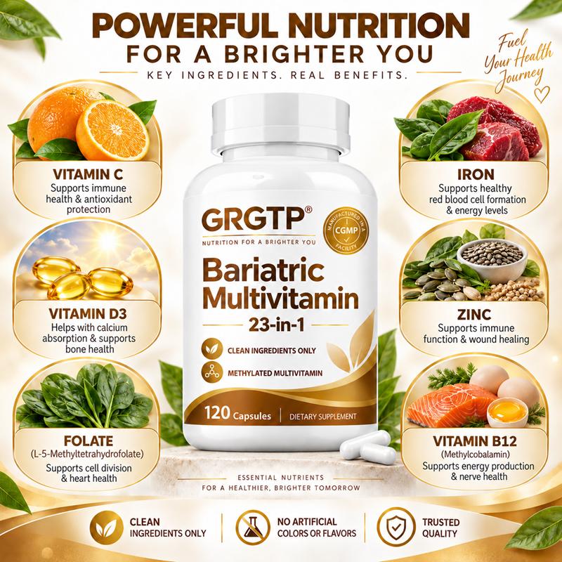 Multivitamin dietary supplement, containing vitamins A, C, D, E, and K—multinutrient support for adults.