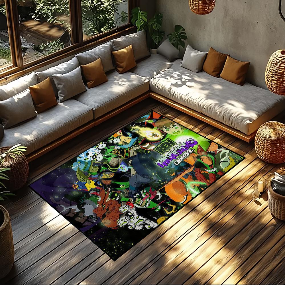 Cartoon B-Ben Monster 10 Small Carpet Bedside Kitchen Bath Living Home House Bedroom Floor Mat Doormat Rug Decoration