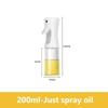 Press Type Glass Oil Spray Oil Bottle Spray Oil Dispenser Oil Jar BBQ Kitchen Baking Roasting Picnic Kitchen Toolglass Oil Spray