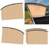 2pcs Front Car Visor Magnetic UV Protective Curtain Privacy Window Visor Car Interior Protective Accessories
