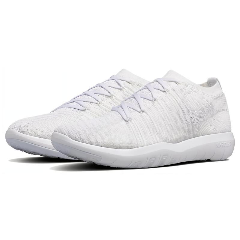 Nike Free Transform Lightweight Low-Top Casual Running Shoes Women's White Sneakers 844818-100