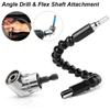 Angle Drill Attachment Screwdriver Adapter Flexible Shaft Soft Extension Holder Screw Driver Magnetic 1/4 Hex Bit Socket Chuck