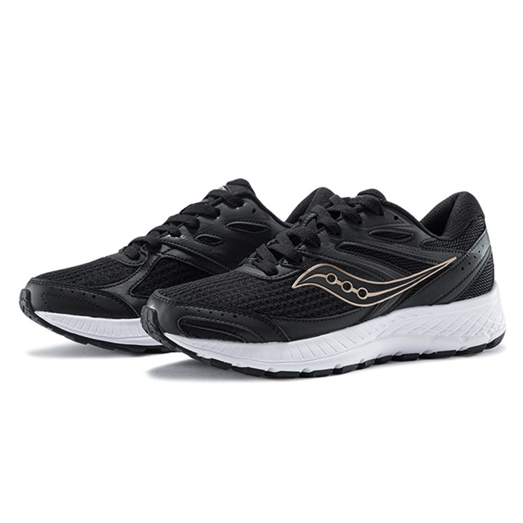 SAUCONY Кроссовки для бега Cohesion 13 Женские кроссовки Черно-золотые S10559-52