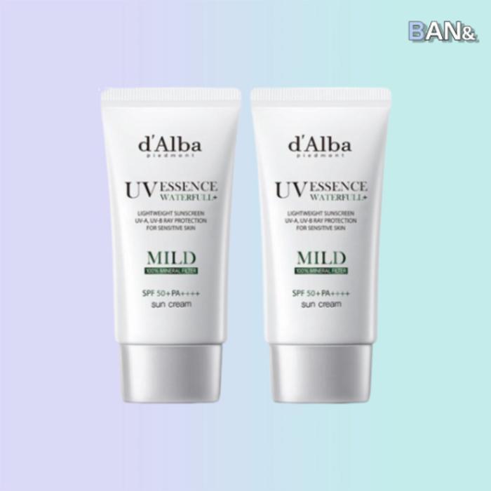 d'Alba Waterful Mild Sunscreen 50ml x 2. (17503101)