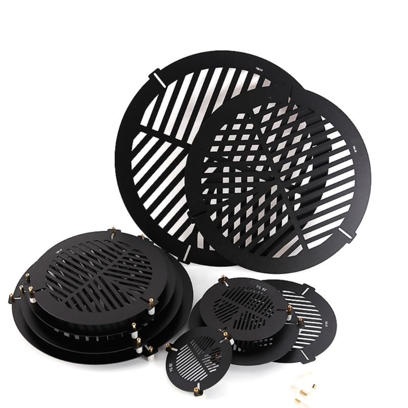 Ergonomic Bahtinov Mask Quickly Installation Fishbones Plate Aluminum Alloys Telescopes Bahtinov Focusing Mask