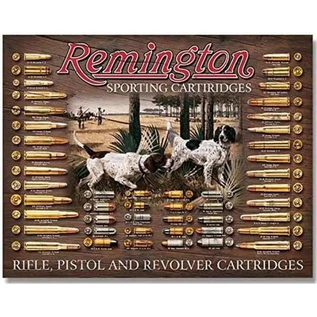 Винтажный пистолет Металлическая жестяная табличка Ruger Smith Wesson Постер для кафе Гаража Бара Клуба Мужской пещеры декоративное настенное искусство Картина