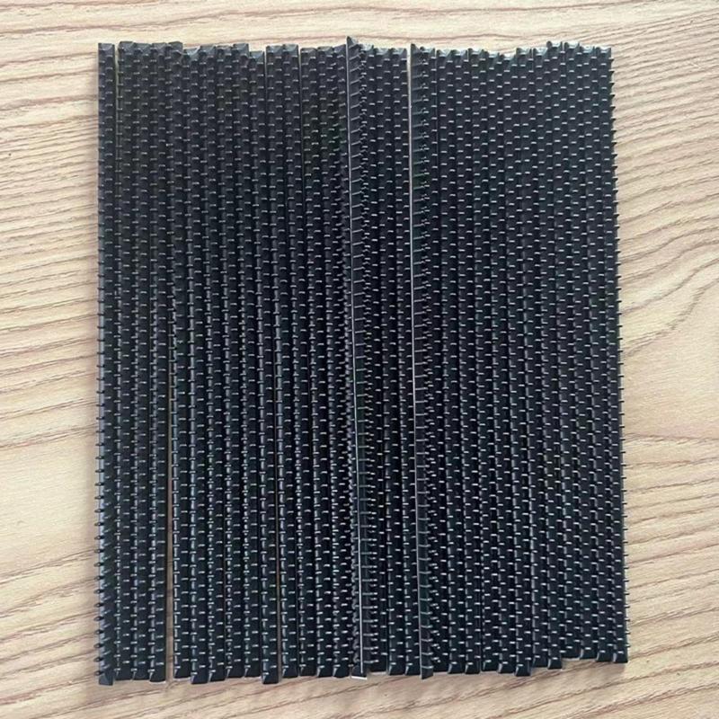 Упаковка из 10 заколок для волос, нескользящие зубчатые шпильки, нескользящие зубчатые украшения, элегантный и надежный держатель для головного убора