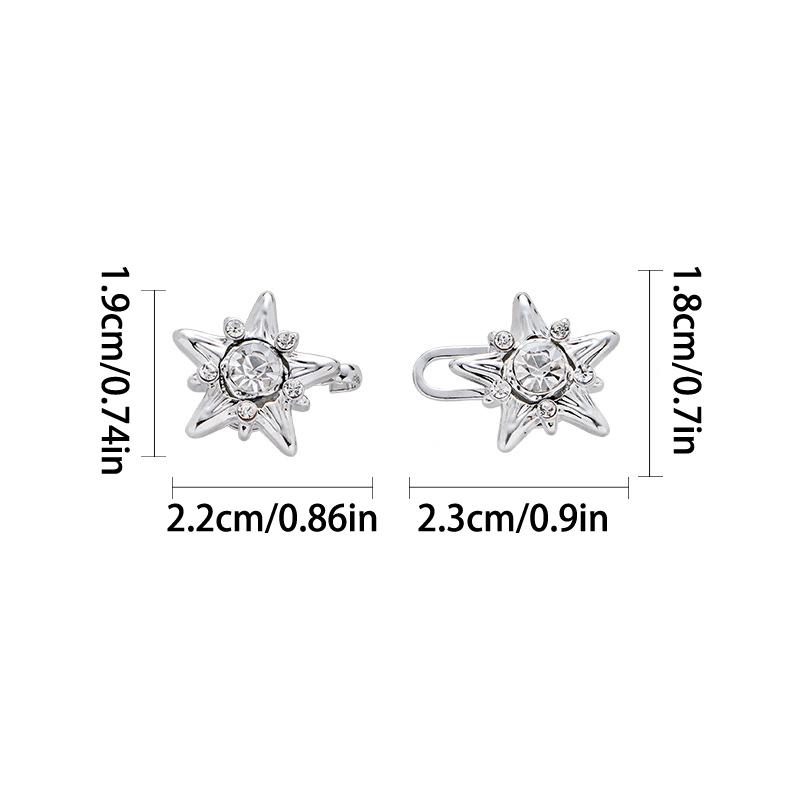 1 пара джинсовых пуговиц Star Diamond, регулируемые зажимы для брюк, юбок, застежка-кнопка, выдвижная кнопка
