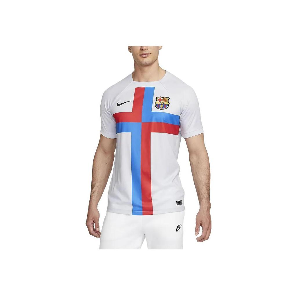 Nike Футболка с круглым вырезом и цветным логотипом, мужская, белая DN2713-043