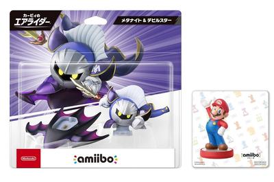 Amiibo Мета Найт Звезда Дьявола Воздушный Всадник Оригинальная Наклейка В Комплекте & (Серия Кирби) Бонус