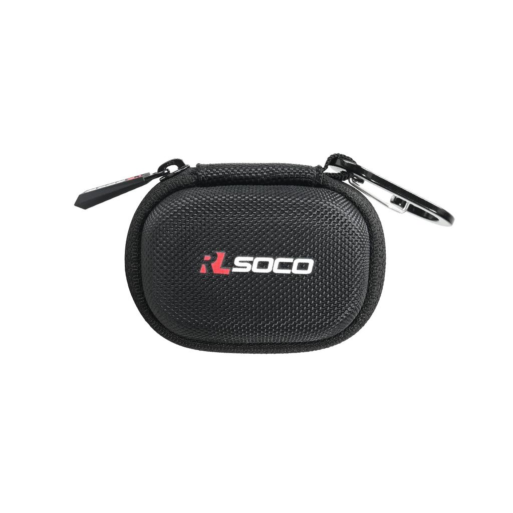 Чехол RLSOCO, совместимый с беспроводными наушниками Sony с шумоподавлением Sony WF-1000XM4 (черный)
