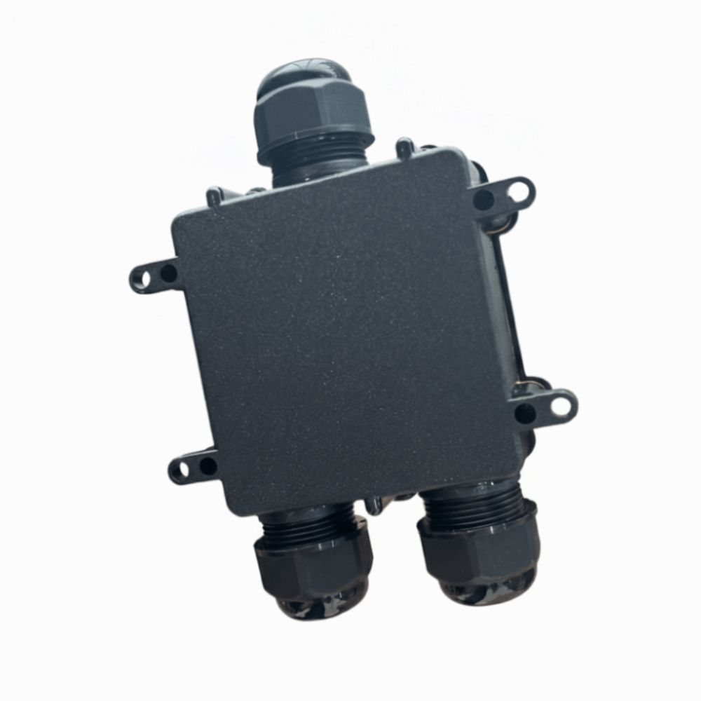 Splice Box M686 Junction Box 3-Way IP68 Junction Box Waterproof Y Type Cable Ø4-14mm Terminal Box Extension Use