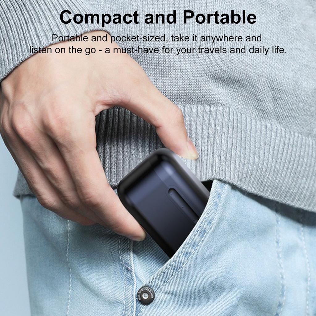 2in1 InEar BT Wireless Earbuds Hearing Aid with Charging Case Rechargeable Earphones and Hearing