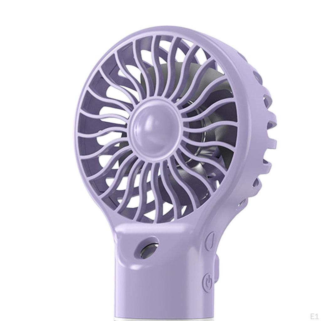 Компактный перезаряжаемый портативный вентилятор охлаждения с регулируемыми настройками для путешествий и активного отдыха