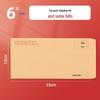 A4 Thick Kraft Paper Envelopes - Yellow-White, Multiple Sizes, Customizable