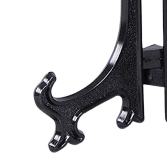 Plate Display Rack Safe Wide Application Triangle Structure Portable Easels Dish Rack Holder for Hotel Kitchen