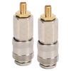 2 Pack Portable Air Compressor Adapters Heavy Duty Steel Male Thread To US Valve 3 In 1 Quick Connector Coupler for