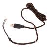 Нейлоновый USB-кабель для мыши, сменный провод, оранжевый, белый, для специальной мыши Steelseries Kana, лучшая замена
