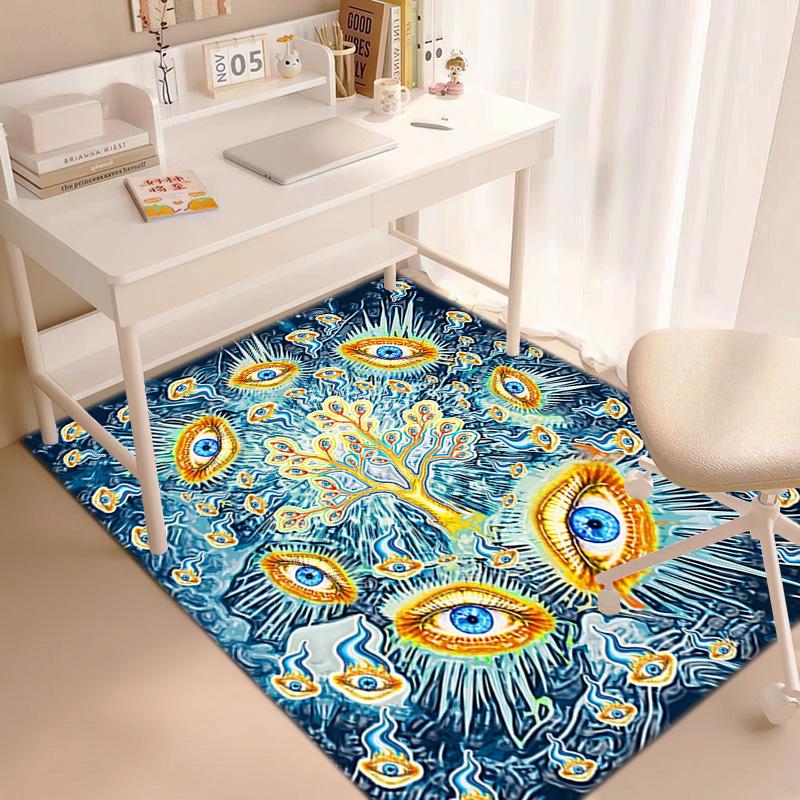 Mystic Eye Art Carpet Is Suitable For Living Room And Bedroom Doormats Office Balcony Decorative Carpet A3