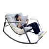 Double Rocking Chair Lounge Chair Sofa Chair Bedroom Balcony Living Room Lazy Comfortable Lunch