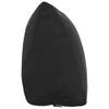 Back Cushion Black 60 x 20 x 50 cm Cord Fabric