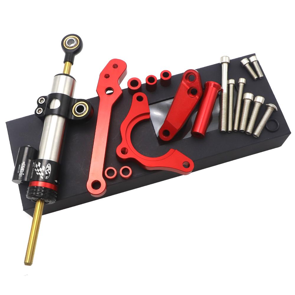 For Kawasaki Z900 Z 900 2017 - 2022 Stabilize Steering Damper Mount Bracket Motorcycle Steering Stabilizer Damper Mounting Z900