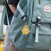 Cute Cat Claw Hair Keychain Creative Puppy Pet Hair Storage Bag Keyring PU Leather Dogs Paw Pendant Hanging Accessory