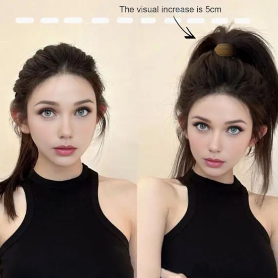 4 шт. Резинки для волос Утолщенные Расширенные Высокоэластичные Резинки для волос Однотонные Держатели для хвоста Мягкие Аксессуары для волос