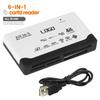 Универсальный кард-ридер TF MS M2 XD CF SD Carder Reader USB 2.0 480 Мбит/с Мини-кард-ридер для карт памяти с кабелем