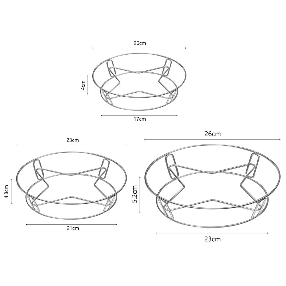 1Pcs Kitchen Cooking Tool Kitchen Steamer Wok Rack Stainless Steel Steamer Pan Rack Holder