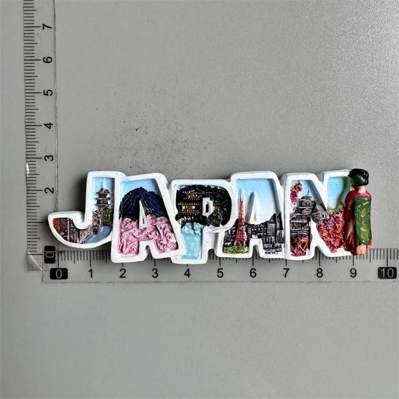 Японские магниты на холодильник гора Фудзи Токио Киото туристический сувенир ремесленные подарки смоляные магнитные наклейки на холодильник украшение дома