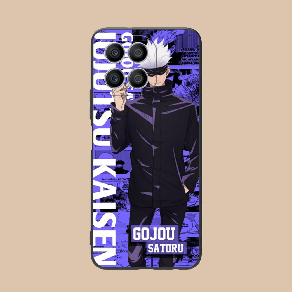 Чехол для телефона Jujutsu Kaisen Сатору Годжо для Honor 90 80 70 60 50 30 20 10 9 8 7 Pro S SE Lite 5G Цветной Печатный Чехол Cover
