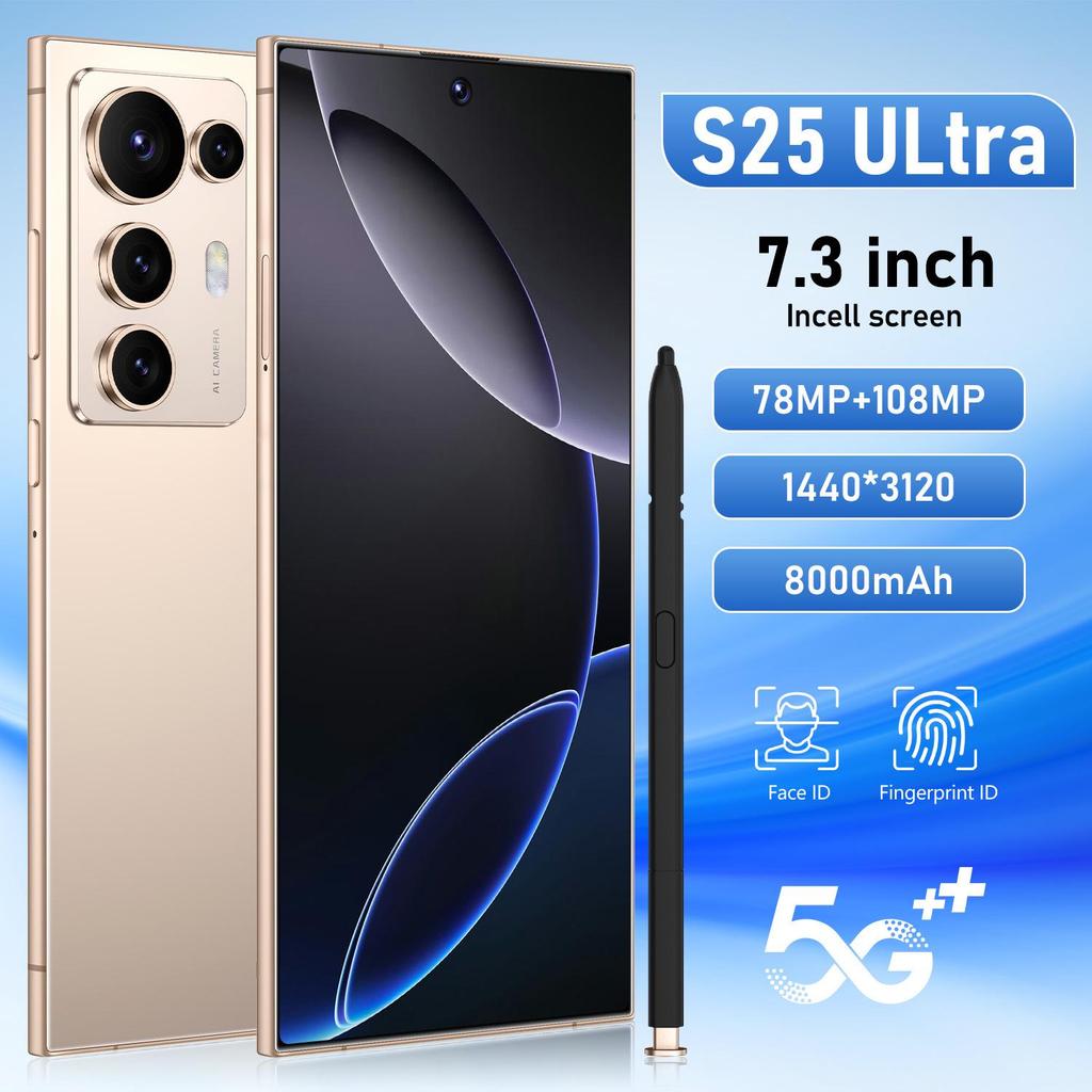 Смартфон Android C25-S25 Ultra 7,3" (16 ГБ + 1 ТБ)