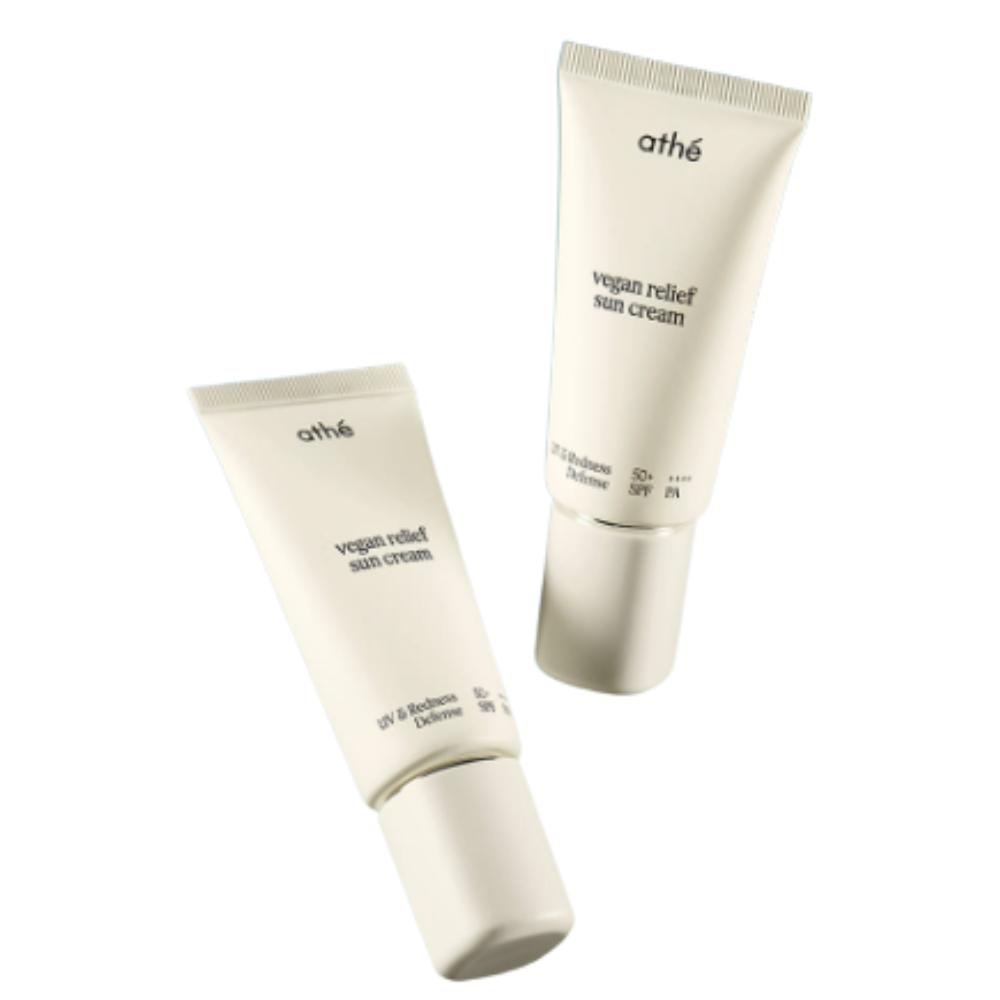 athe Vegan Relief Mild Mineral Sunscreen Double Set 50ml + 50ml SPF50+ PA++++