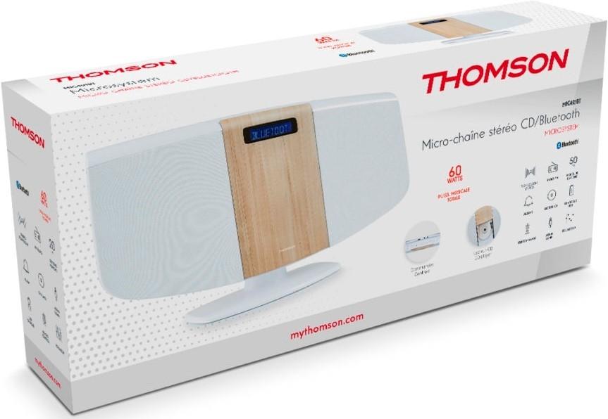 Мини-башня Thomson MIC401BT БЕЛАЯ CD MP3 USB BLUETOOTH, Thomson