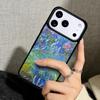 Чехол Case для iPhone 17 Air 16 Pro Max 15 Plus 11 13 Mini 14 12 Задняя крышка телефона Искусство Клода Моне картина
