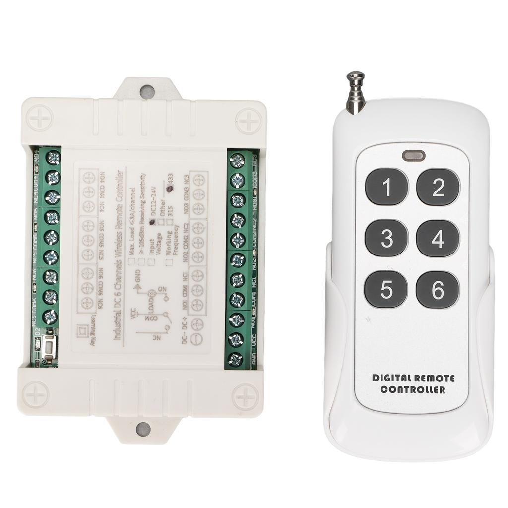 Переключатель дистанционного управления двигателем 12 В 24 В 6 каналов реле вперед и назад беспроводной переключатель для двигателя автомобиля