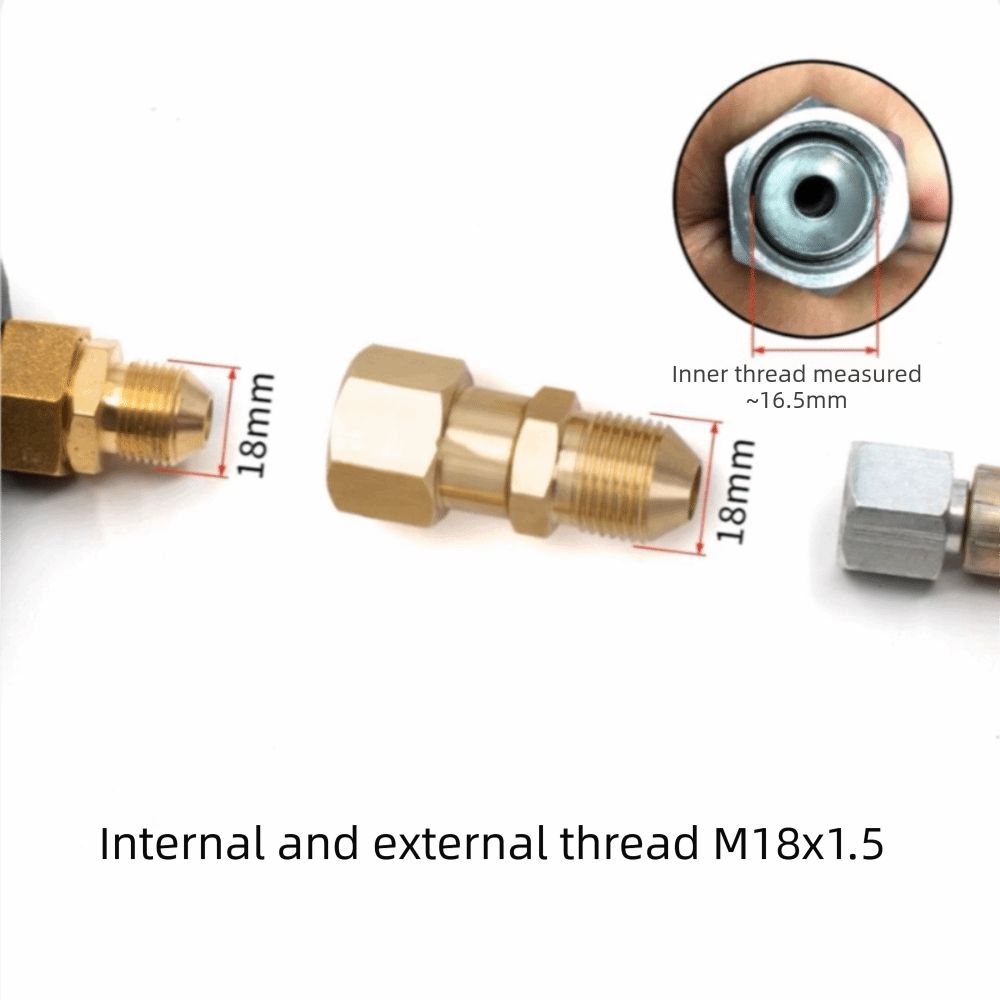 Brass Hose Connector Quick Swivel Joint Connector  Pressure Washer Hose Accessories