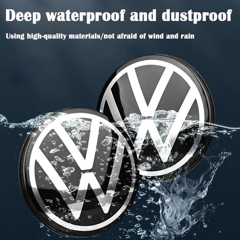 3B7601171 Floating Wheel Center Caps Hub Cover 4pcs 56mm 65mm For Volkswagen VW Golf 5 6 7 Passat B6 B7 B8 Tiguan Polo Jetta GTI zw9