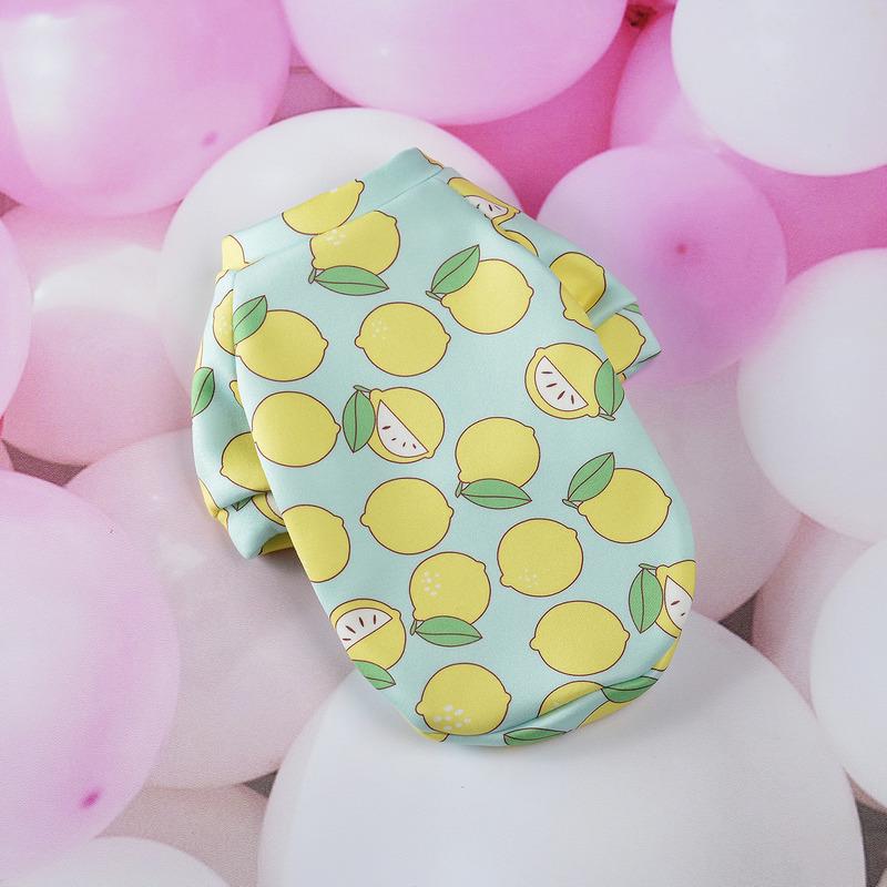 Новая милая мультяшная одежда с флисовой подкладкой для маленьких собак и кошек