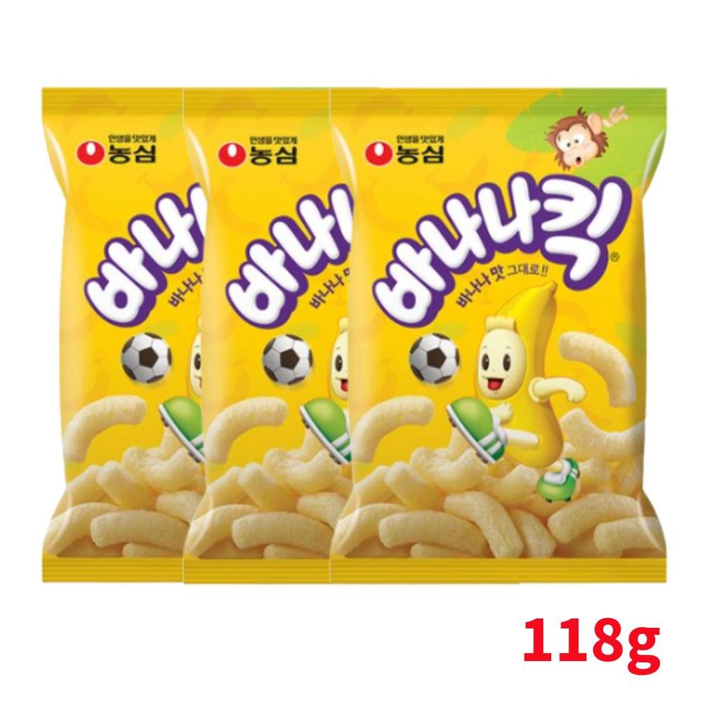Korean Puff Snack – Banana Kick, Melon Kick (26 Options)