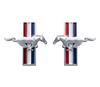 Large Chrome Running Hose Striver Fender Emblem For Mustang 2005-2014