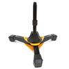 Morisho Flute, Clarinet, Oboe Instrument Stand with Non-Slip Pad, Foldable, Compact, Stable, Three-Leg Fixed Stand, Yellow