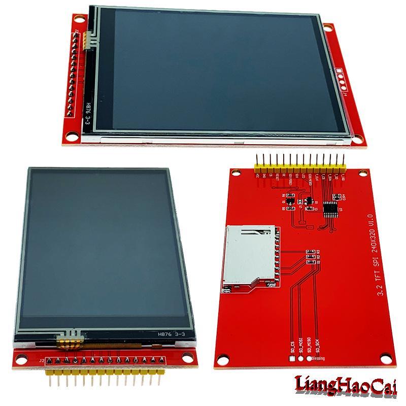 3,2-дюймовый последовательный TFT LCD модуль дисплея SPI с драйвером ILI9341, сенсорный экран, разрешение 240x320