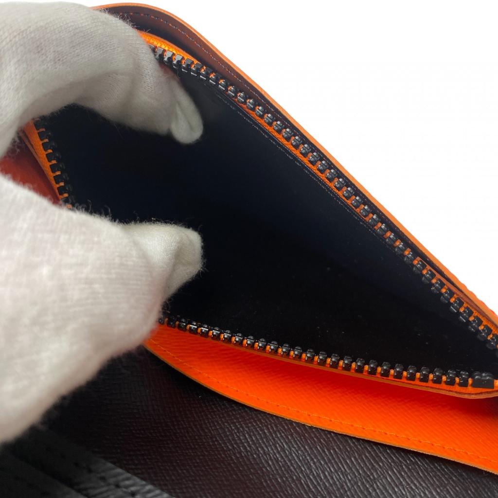 Used LOUIS VUITTONPurse Brown/Orange series PVC mens