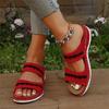 Summer Fashion New Women Elegant Low Heels Sandals Summer Slippers Zapatos Mujer Wedge Heeled Knitting Sandals Female