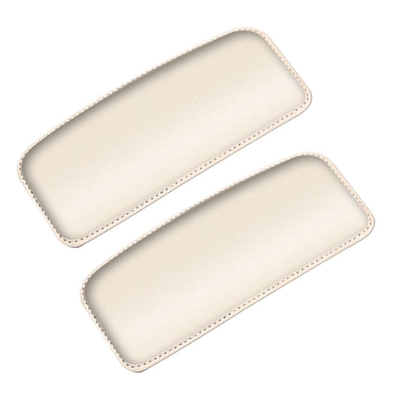 Auto Leather Knee Pad Car Interior Pillow Cushion Memory Foam Leg Pad Thigh Support Car Accessories Support Accessories