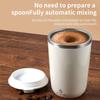 Автоматическая электрическая чашка для смешивания из нержавеющей стали Ленивая автоматическая магнитная чашка Портативная чашка для смешивания кофе