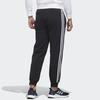 adidas Облегающие трикотажные спортивные брюки с 3 полосками, мужские штаны, черные FM9431