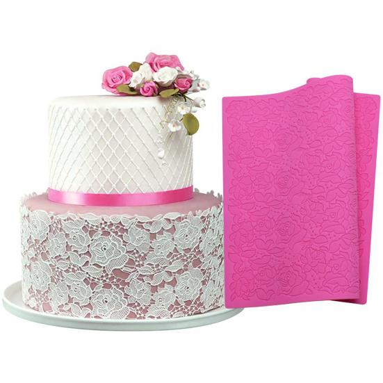 Прочная кружевная форма для торта, которую можно мыть, безопасно сделать своими руками